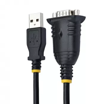 StarTech.com 0,91 m USB–seriālais kabelis, DB9 vīriešu RS232–USB pārveidotājs, Prolific IC, USB–seriālais adapteris PLC/printerim/skenerim/slēdžam, USB–COM porta adapteris, Windows/Mac