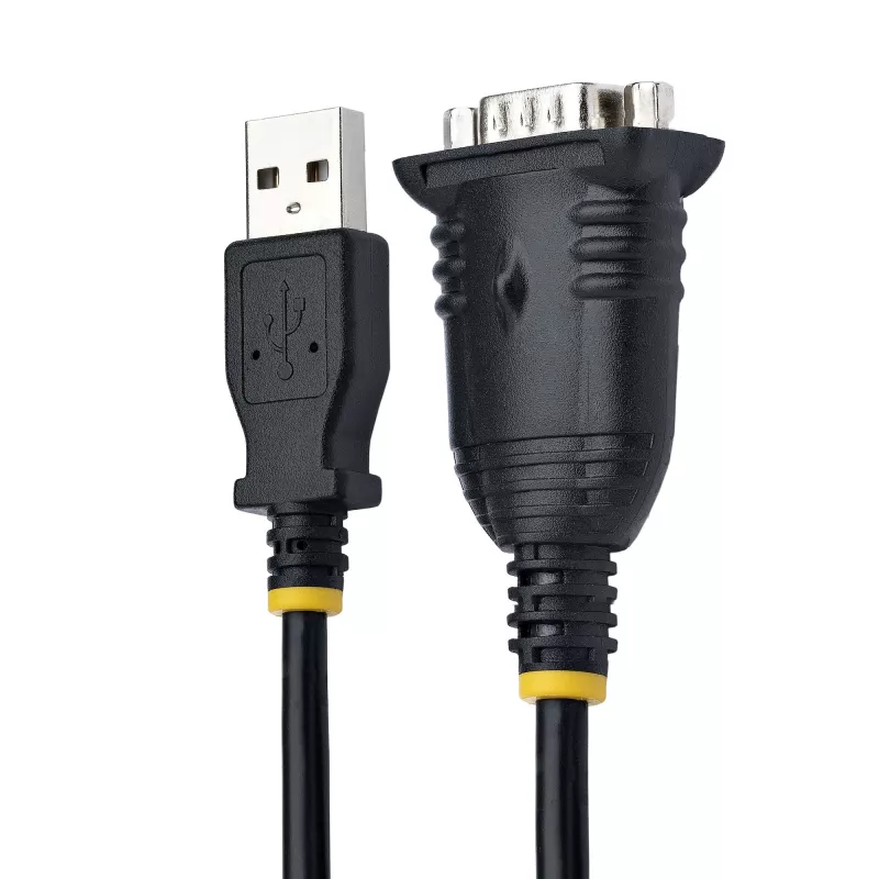StarTech.com 0,91 m USB–seriālais kabelis, DB9 vīriešu RS232–USB pārveidotājs, Prolific IC, USB–seriālais adapteris PLC/printerim/skenerim/slēdžam, USB–COM porta adapteris, Windows/Mac