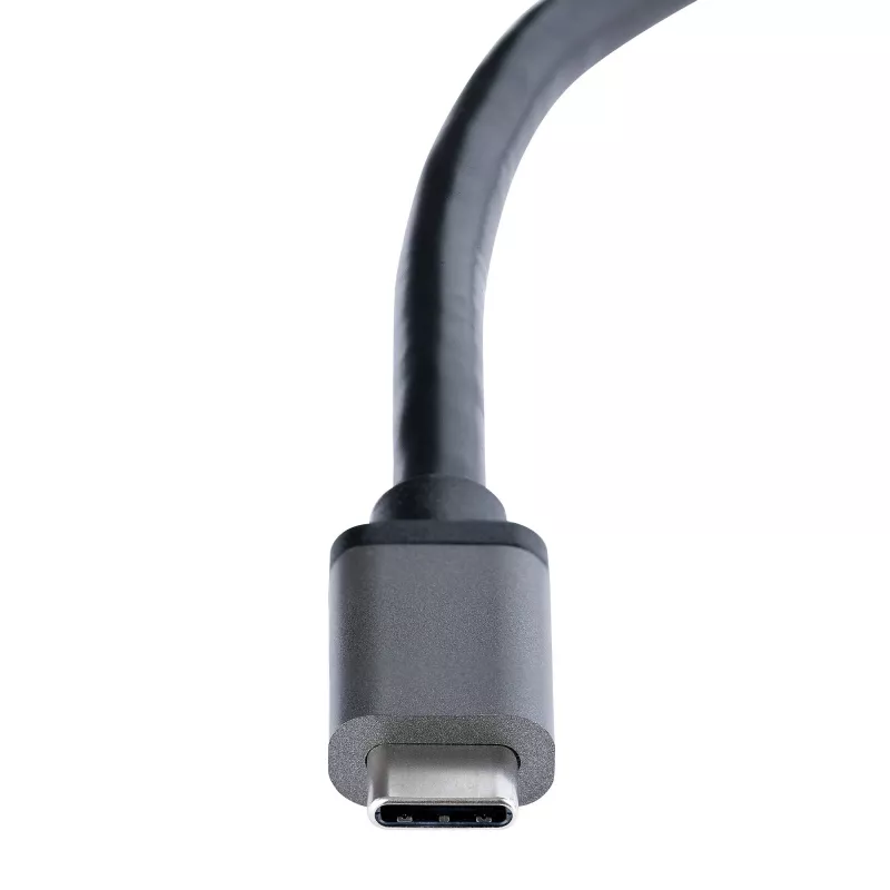 StarTech.com USB-C uz diviem HDMI MST centrmezgls - Divi HDMI 4K 60Hz - USB Type C vairāku monitoru adapteris klēpjdatoram ar 1 pēdu/30cm kabeli - DP 1.4 Multi-Stream Transport centrmezgls - USB-C uz HDMI sadalītājs