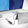 StarTech.com USB-C uz diviem HDMI MST centrmezgls - Divi HDMI 4K 60Hz - USB Type C vairāku monitoru adapteris klēpjdatoram ar 1 pēdu/30cm kabeli - DP 1.4 Multi-Stream Transport centrmezgls - USB-C uz HDMI sadalītājs