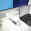 StarTech.com USB-C uz diviem HDMI MST centrmezgls - Divi HDMI 4K 60Hz - USB Type C vairāku monitoru adapteris klēpjdatoram ar 1 pēdu/30cm kabeli - DP 1.4 Multi-Stream Transport centrmezgls - USB-C uz HDMI sadalītājs