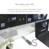 StarTech.com USB-C uz diviem HDMI MST centrmezgls - Divi HDMI 4K 60Hz - USB Type C vairāku monitoru adapteris klēpjdatoram ar 1 pēdu/30cm kabeli - DP 1.4 Multi-Stream Transport centrmezgls - USB-C uz HDMI sadalītājs