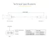 StarTech.com 1m (3 pēdas) klēpjdatora strāvas vads, ES kontaktdakša uz C7, 2.5A 250V, 18AWG, klēpjdatora rezerves vads, printera strāvas kabelis, klēpjdatora lādētāja vads, klēpjdatora strāvas bloka vads - UL sertificēts
