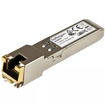 StarTech.com HP JD089B saderīgs SFP raiduztvērēja modulis - 10/100/1000BASE-TX~HPE JD089B saderīgs SFP modulis - 1000BASE-T - SFP uz RJ45 Cat6/Cat5e - 1GE gigabitu Ethernet SFP - RJ-45 100m - HPE 5820AF, 12500, 5500