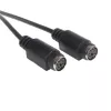 StarTech.com USB uz PS/2 adapteris - tastatūra un pele, 0,435 m, melns, 1 - USB A, 2 - DIN 6, 46 g, 142 mm, 175 mm