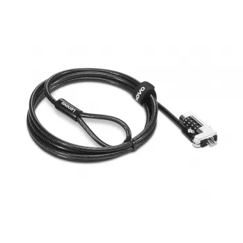 Lenovo 4XE1F30277 Kensington NanoSaver drošības kabeļa slēdzene ar kodu, melna
