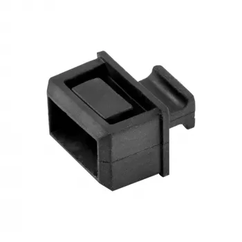 StarTech.com SFP putekļu vāciņi - 10 gab. iepakojums, SFP, gumija, melns, tīkla komutators, 14.6 mm, 10.1 mm