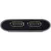 StarTech.com Thunderbolt uz divu DisplayPort adapteri DP 1.4, divi 4K 60 Hz vai viens 8K/5K Thunderbolt uz DP pārveidotājs, 2x DisplayPort monitors video displeja adapteris — Mac un Windows