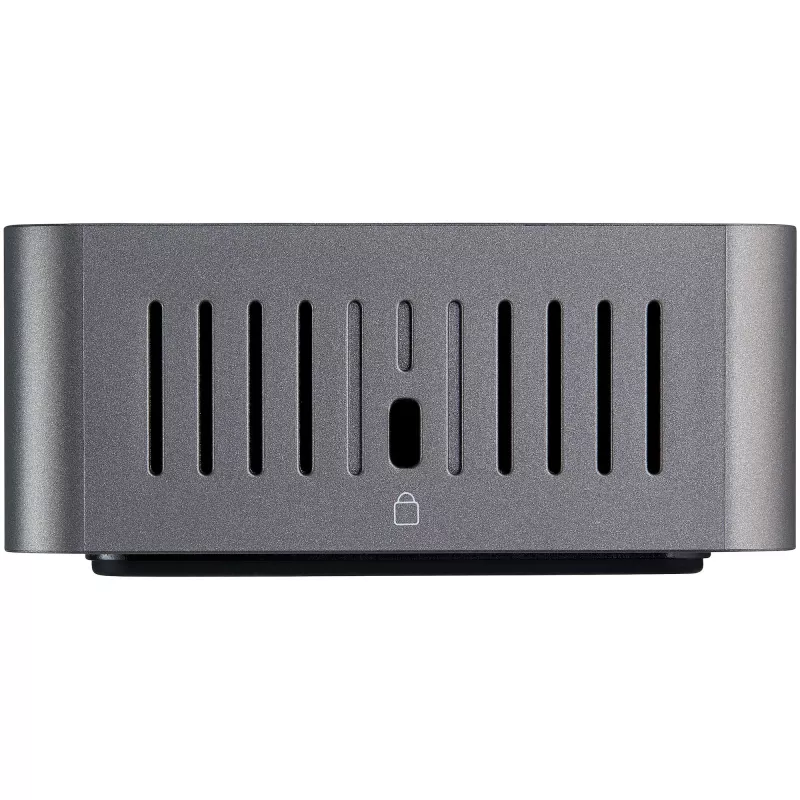 StarTech.com USB-C & USB-A dokstacija - hibrīda universāla trīskāršā monitora klēpjdatoru dokstacija ar DisplayPort un HDMI 4K 60Hz - 85W jaudas piegāde, 6x USB centrs, GbE, audio - USB 3.1 Gen 2 10Gbps - TAA