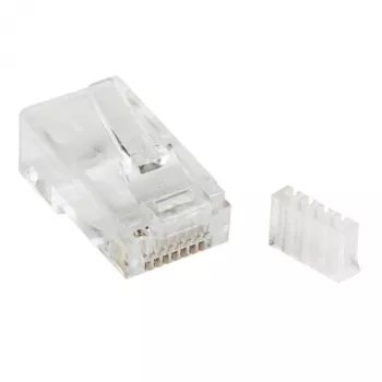 StarTech.com Cat 6 RJ45 modulārais spraudnis viendzīslas vadam – 50 komplektā