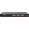 Intellinet 24 portu tīkla komutators, 24 porti (RJ45), statnes montāža, Gigabit, 4 SFP, Ethernet Web-Smart, 10/100/1000 Mbit