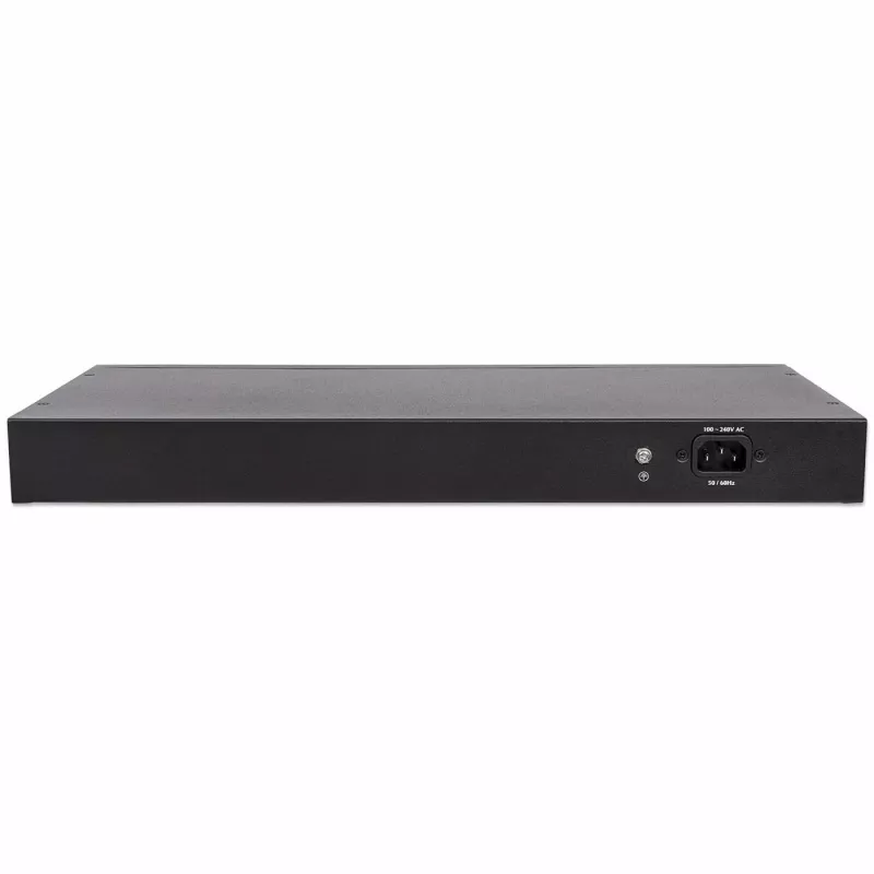 Intellinet 24 portu tīkla komutators, 24 porti (RJ45), statnes montāža, Gigabit, 4 SFP, Ethernet Web-Smart, 10/100/1000 Mbit