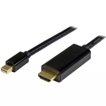StarTech.com 1 m Mini DisplayPort uz HDMI kabelis - 4K 30Hz video - mDP uz HDMI adaptera kabelis - Mini DP vai Thunderbolt 1/2 Mac/PC uz HDMI monitoru/displeju - mDP uz HDMI pārveidotāja vads