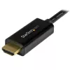 StarTech.com 6 pēdas (2 m) Mini DisplayPort uz HDMI kabelis - 4K 30Hz video - mDP uz HDMI adaptera kabelis - Mini DP vai Thunderbolt 1/2 Mac/PC uz HDMI monitoru/displeju - mDP uz HDMI pārveidotāja vads