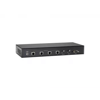 AV raidītājs LevelOne HDMI over Cat.5 Raidītājs HDBaseT 100m 4 kanālu izejas