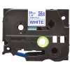 Lentu lente Brother TZe263 36mm zila uz balta