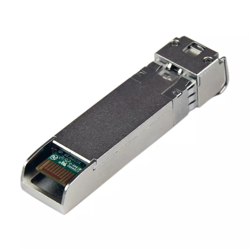 StarTech.com Cisco SFP-10G-SR saderīgs SFP+ raiduztvērēja modulis - 10GBASE-SR~Cisco SFP-10G-SR saderīgs SFP+ modulis - 10GBASE-SR - 10GbE daudzmodu šķiedras MMF optiskais raiduztvērējs - 10GE Gigabit Ethernet SFP+ - LC 300m - 850nm - DDM Cisco Firepower, ASR9000, C9300