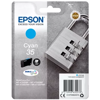 Epson Padlock Singlepack ciāna 35 DURABrite Ultra Ink