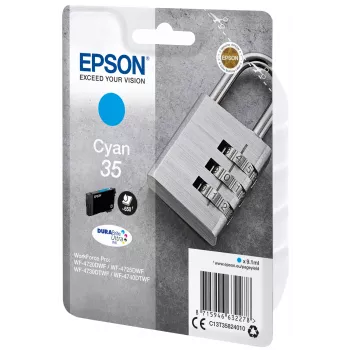 Epson Padlock Singlepack ciāna 35 DURABrite Ultra Ink