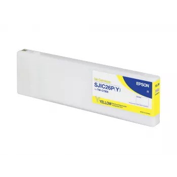 Epson SJIC26P(Y): Tintes kasetne ColorWorks C7500 (Dzeltena)