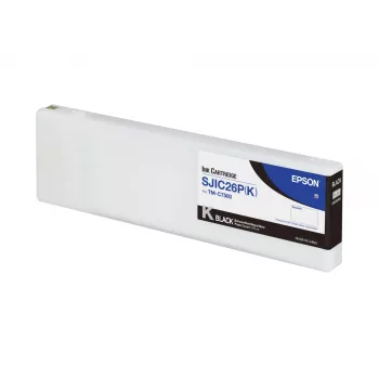 Epson SJIC26P(K): Tintes kasetne ColorWorks C7500 (Melna)