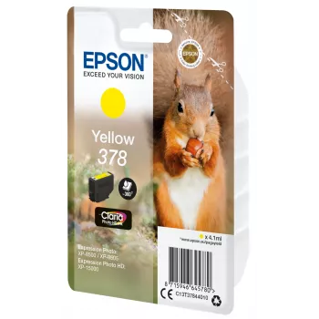Kārtridžs Epson 378 Dzeltens 360 lapas Tinte C13T37844010