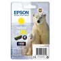 Epson Polar bear viena iepakojuma dzeltenā 26XL Claria Premium tinte, augsta (XL) ietilpība, dzeltena, uz pigmenta bāzes veidota tinte, 9,7 ml, 1 gab., 700 lapas