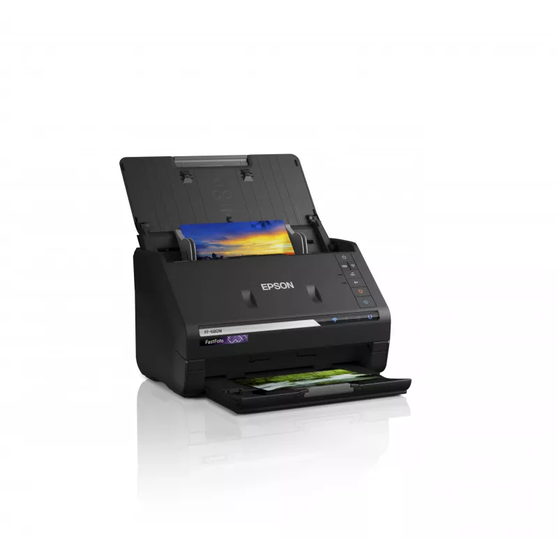 Epson FastFoto FF-680W lokšņu padeves skeneris 600 x 600 DPI A4 melns