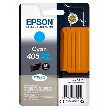 Epson 405XL tintes kasetne 1 gab. Oriģināla Augsta (XL) ietilpība ciāna