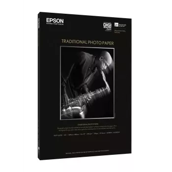 Epson Traditional Photo Paper, DIN A3+, 330g/m², 25 loksnes