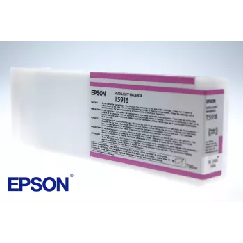 Epson Singlepack Vivid Light fuksīna T591600, Gaiši fuksīna, Pigmenta bāzes tinte, 700 ml, 1 gab.