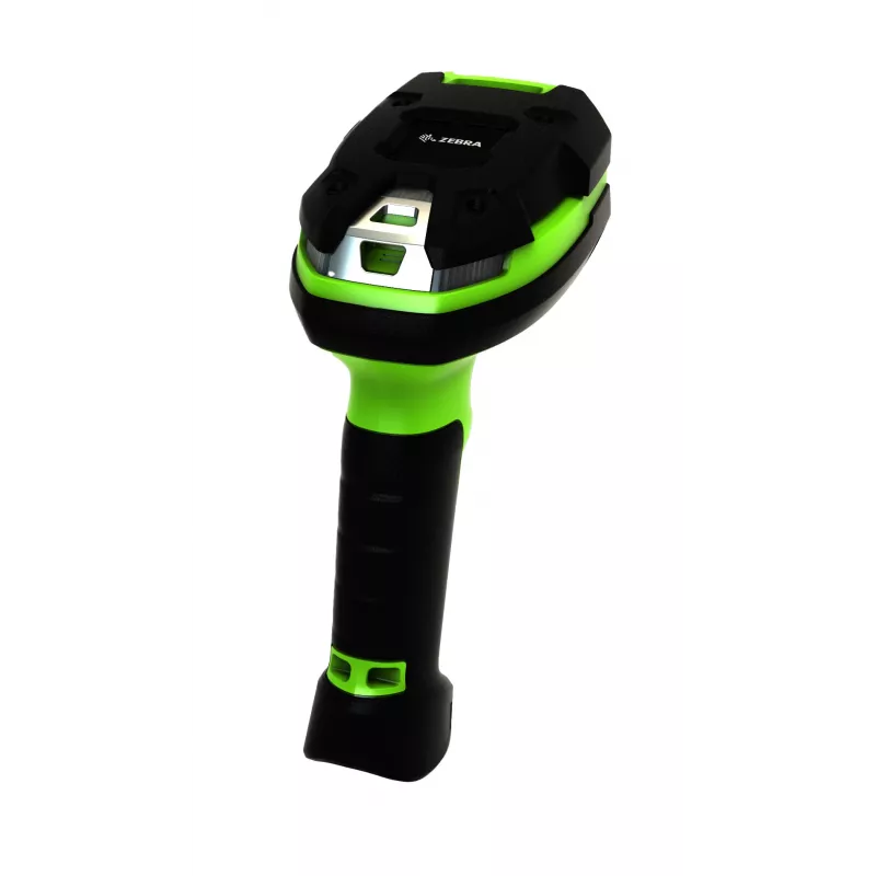 Zebra LI3608-ER rokas svītrkodu lasītājs 1D Melns, Zaļš