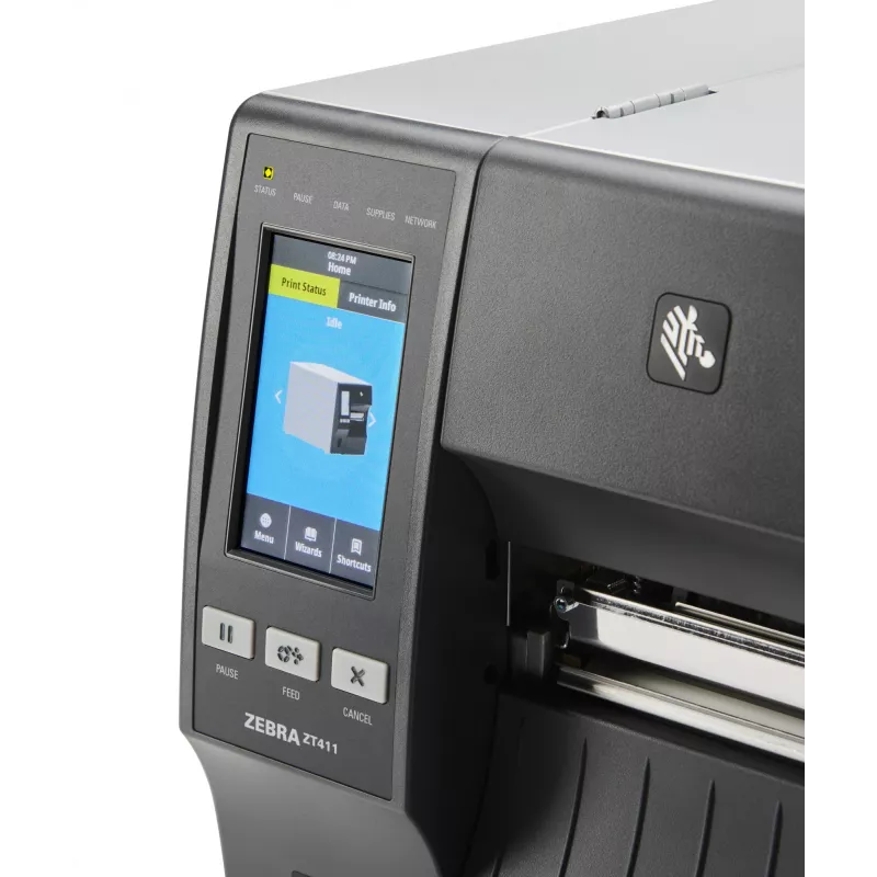 Zebra ZT411 600 x 600 DPI vadu un bezvadu termopārneses POS printeris
