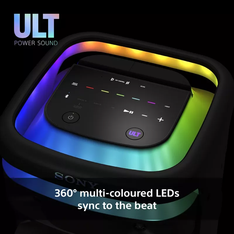 Skaļrunis Sony SRS-ULT1000 ULT TOWER 10 — 139 W, Bluetooth, pārnēsājams, melns