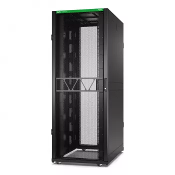 APC Netshelter SX Gen2 AR3350B2 - 42U, 1991 x 750 x 1200 mm, ar sānu paneļiem, melns