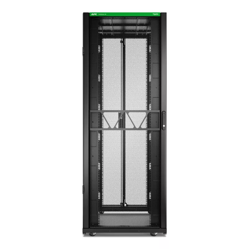 APC Netshelter SX Gen2 AR3350B2 - 42U, 1991 x 750 x 1200 mm, ar sānu paneļiem, melns