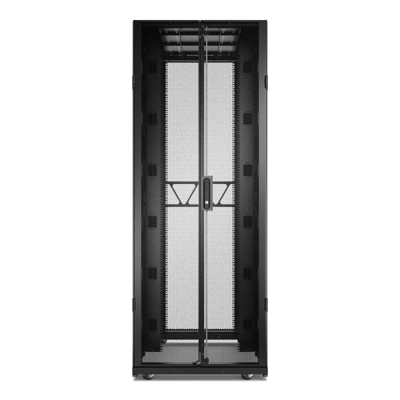 APC Netshelter SX Gen2 AR3350B2 - 42U, 1991 x 750 x 1200 mm, ar sānu paneļiem, melns