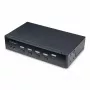 StarTech.com 4 portu DisplayPort KVM slēdzis, viens 4K 60Hz monitors, 6x USB porti, pārslēgšana ar pogu un karstajiem taustiņiem, DisplayPort 1.2, no OS neatkarīgs, atbilst TAA