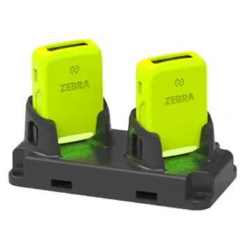 Akumulatora lādētājs Zebra CRD-RS2X-2SCHG-01 maiņstrāvas barošana melns