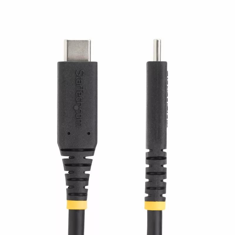 StarTech.com 50cm (1.6ft) USB4 kabelis, USB-IF sertificēts USB-C kabelis, 40Gbps, 240W strāvas padeve PD 3.1 EPR, 8K 60Hz, USB Type-C datu pārraides kabelis/vads, saderīgs ar Thunderbolt/USB 3.2 pieslēgvietām