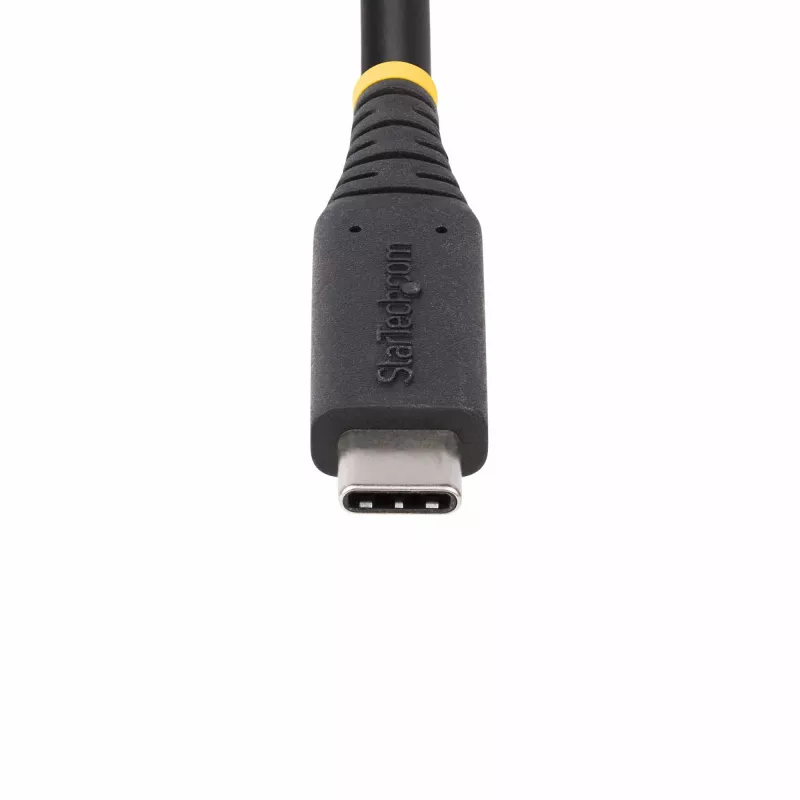 StarTech.com 50cm (1.6ft) USB4 kabelis, USB-IF sertificēts USB-C kabelis, 40Gbps, 240W strāvas padeve PD 3.1 EPR, 8K 60Hz, USB Type-C datu pārraides kabelis/vads, saderīgs ar Thunderbolt/USB 3.2 pieslēgvietām