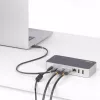StarTech.com 50cm (1.6ft) USB4 kabelis, USB-IF sertificēts USB-C kabelis, 40Gbps, 240W strāvas padeve PD 3.1 EPR, 8K 60Hz, USB Type-C datu pārraides kabelis/vads, saderīgs ar Thunderbolt/USB 3.2 pieslēgvietām