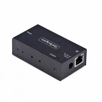 StarTech.com 1 porta seriālais–Ethernet adapteris, IP seriālo ierīču serveris attālinātām RS232 ierīcēm, piestiprināms pie sienas/DIN sliedes, metāla korpuss, RJ45 LAN uz DB9 seriālais pārveidotājs