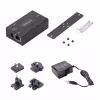 StarTech.com 1 porta seriālais–Ethernet adapteris, IP seriālo ierīču serveris attālinātām RS232 ierīcēm, piestiprināms pie sienas/DIN sliedes, metāla korpuss, RJ45 LAN uz DB9 seriālais pārveidotājs
