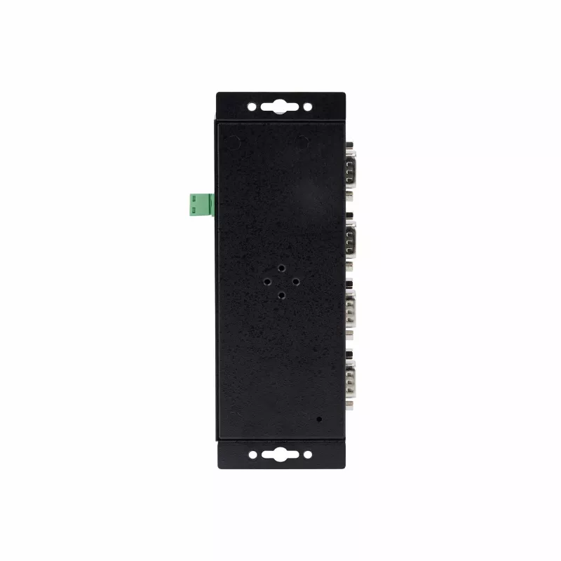 StarTech.com 4 portu seriālais–Ethernet adapteris, IP seriālo ierīču serveris attālām RS232 ierīcēm, montējams pie sienas/DIN sliedes, metāla korpuss, RJ45 LAN–DB9 seriālais pārveidotājs