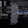 StarTech.com 4 portu seriālais–Ethernet adapteris, IP seriālo ierīču serveris attālām RS232 ierīcēm, montējams pie sienas/DIN sliedes, metāla korpuss, RJ45 LAN–DB9 seriālais pārveidotājs