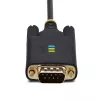 StarTech.com 2 m USB–RS-232 sērijas adaptera kabelis, COM saglabāšana, maināmas skrūves/uzgriežņi, USB-A uz DB9 RS232, FTDI IC, ESD aizsardzība, Windows/macOS/Linux