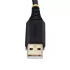 StarTech.com 2 m USB–RS-232 sērijas adaptera kabelis, COM saglabāšana, maināmas skrūves/uzgriežņi, USB-A uz DB9 RS232, FTDI IC, ESD aizsardzība, Windows/macOS/Linux
