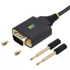 StarTech.com 2 m USB–RS-232 sērijas adaptera kabelis, COM saglabāšana, maināmas skrūves/uzgriežņi, USB-A uz DB9 RS232, FTDI IC, ESD aizsardzība, Windows/macOS/Linux