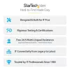 StarTech.com 2 m USB–RS-232 sērijas adaptera kabelis, COM saglabāšana, maināmas skrūves/uzgriežņi, USB-A uz DB9 RS232, FTDI IC, ESD aizsardzība, Windows/macOS/Linux
